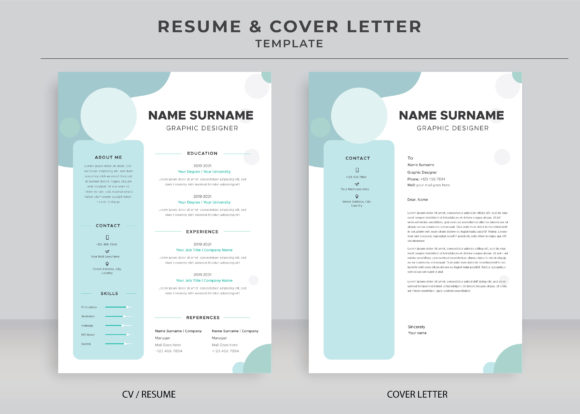 Download Resume and Cover Letter Template - Resume and cover letter template Collection